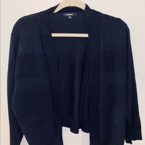 Black stripped Cardigan